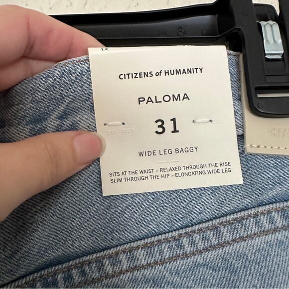 NWT Citizens of Humanity Paloma Baggy Jean In Alemayde 31 - Picture 4 of 8